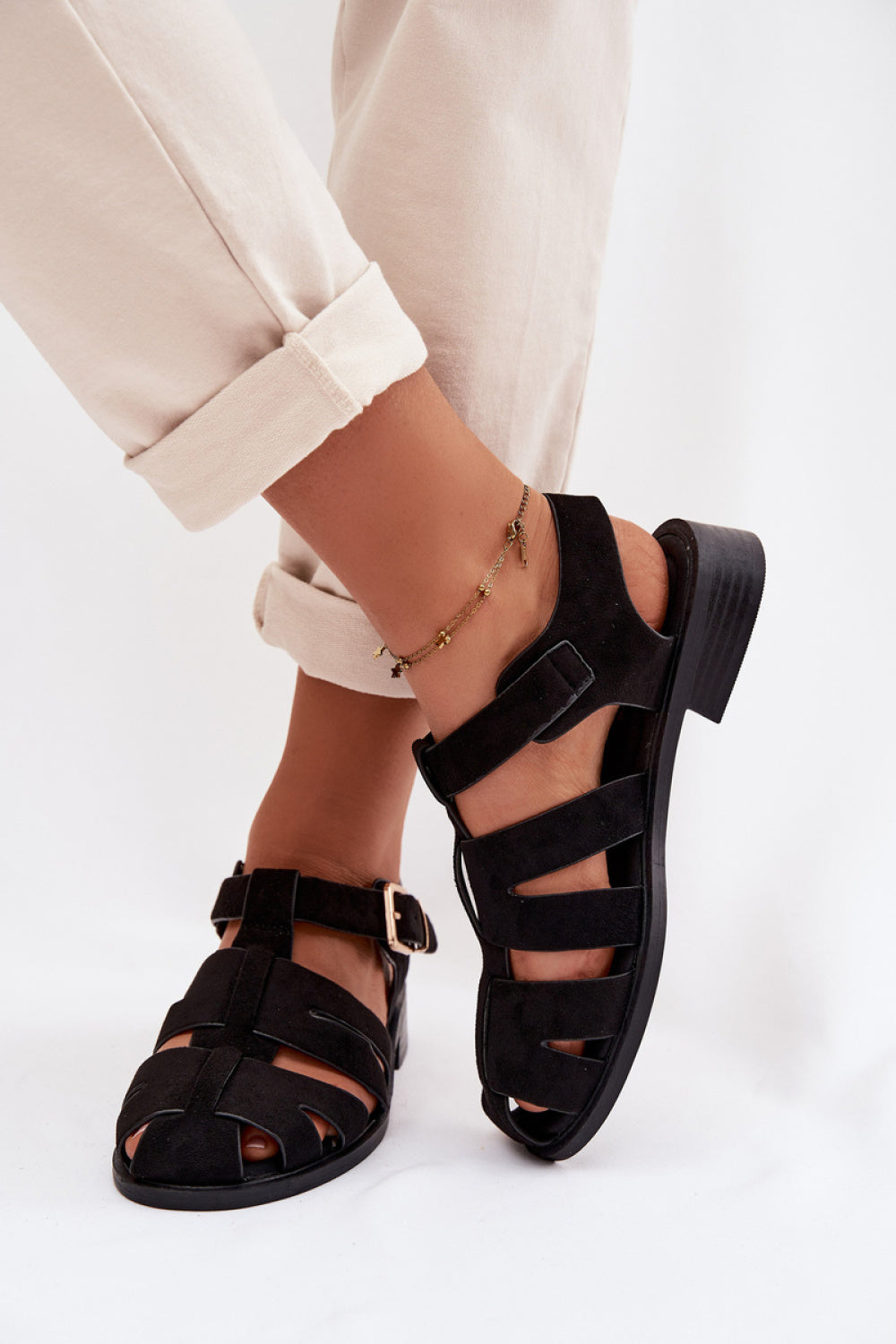 Sandales femme Step in style — noir