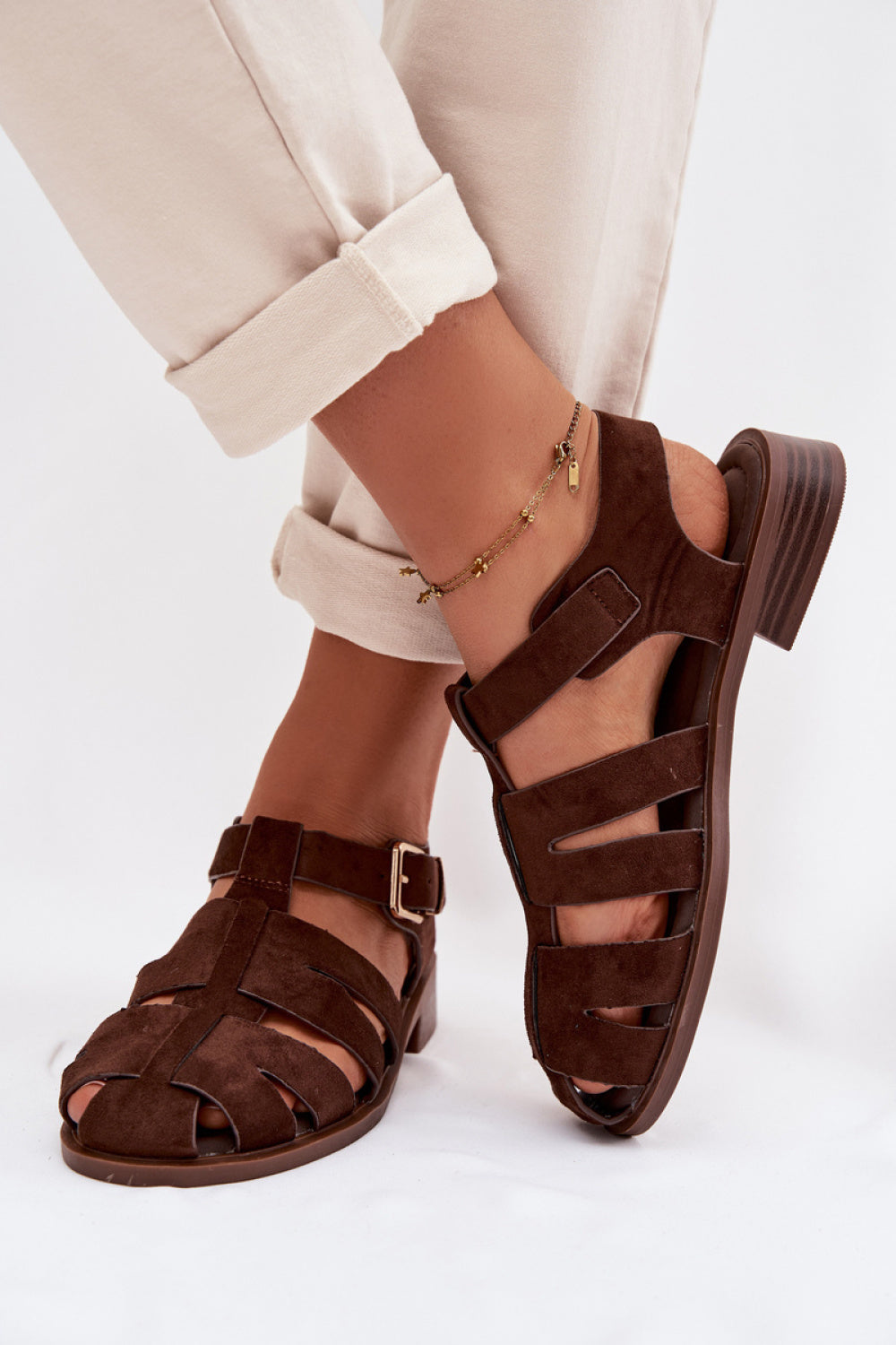 Sandales femme Step in style — brun