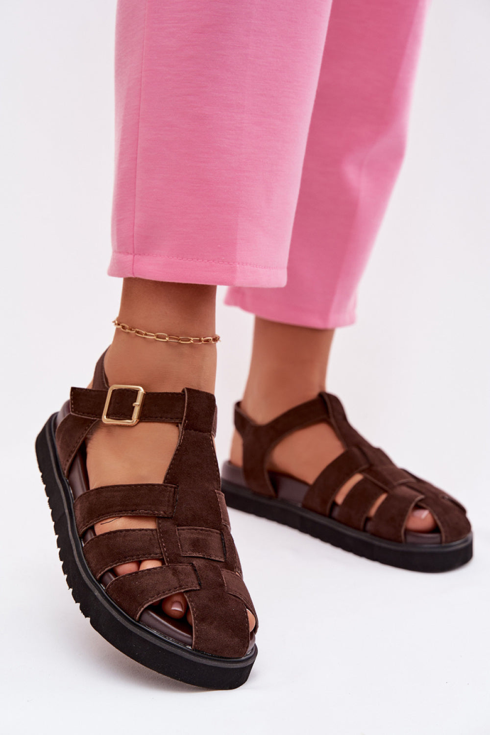 Sandales femme Step in style — brun