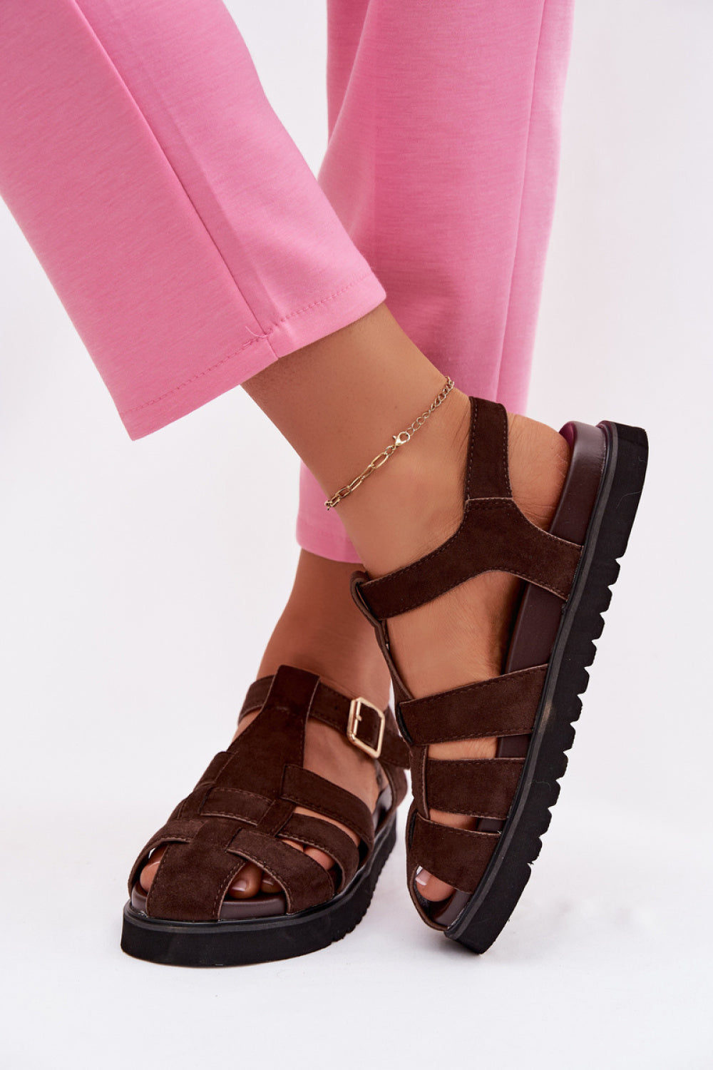 Sandales femme Step in style — brun