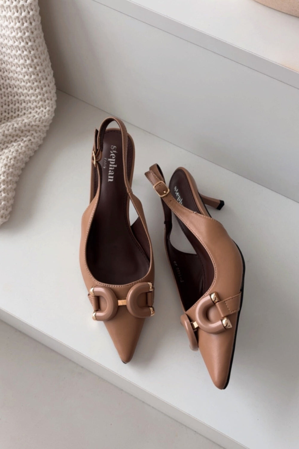 Sandales femme Step in style À Talons À — brun