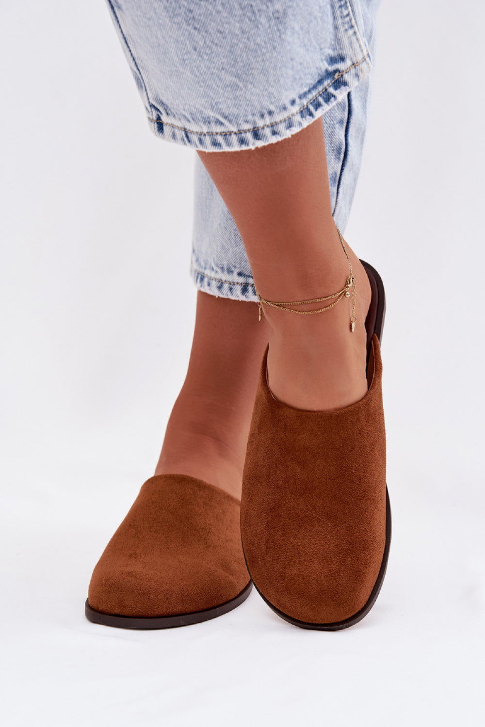 Sandales femme Step in style Clacquettes Clacquettes — brun
