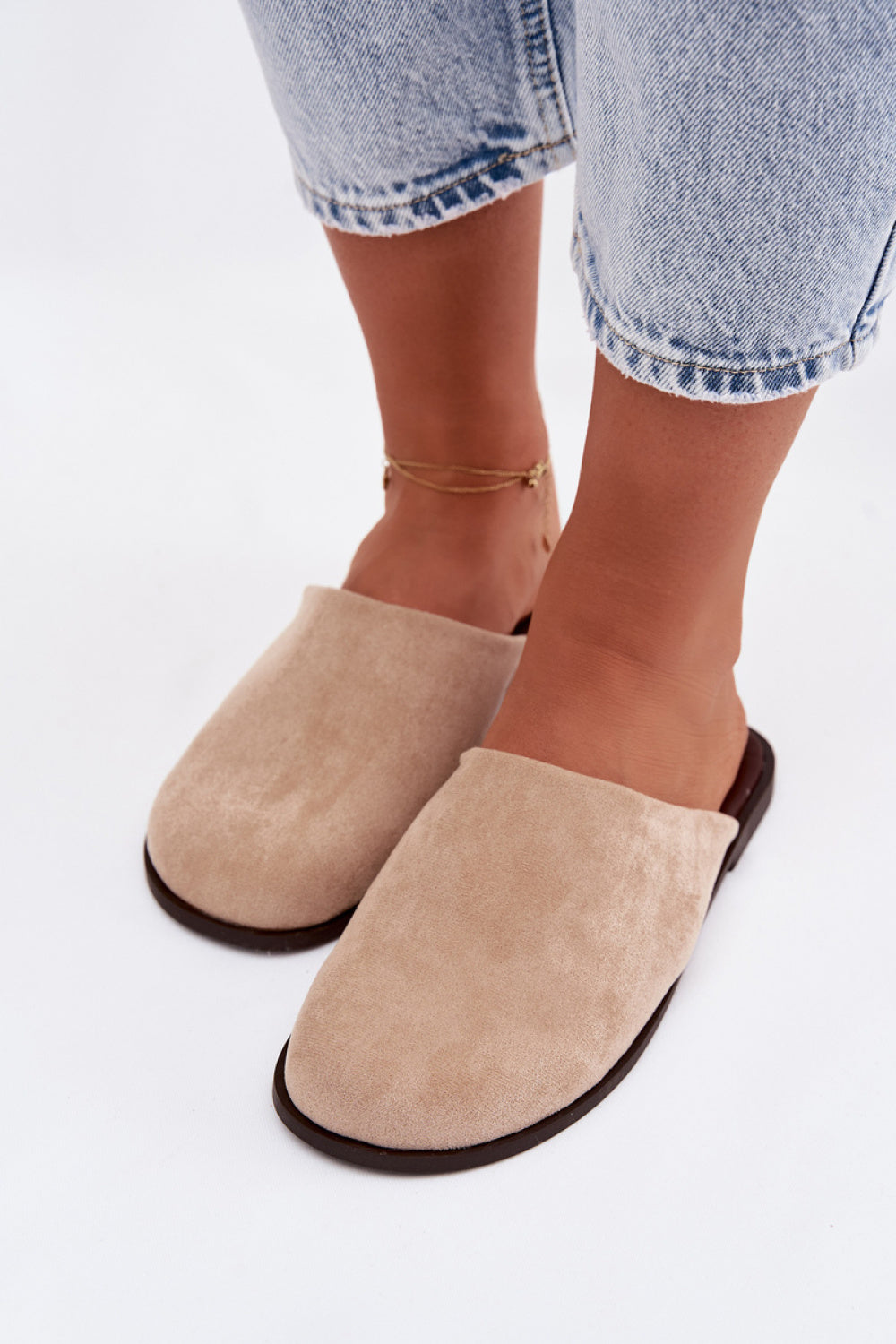 Sandales femme Step in style Clacquettes Clacquettes — beige