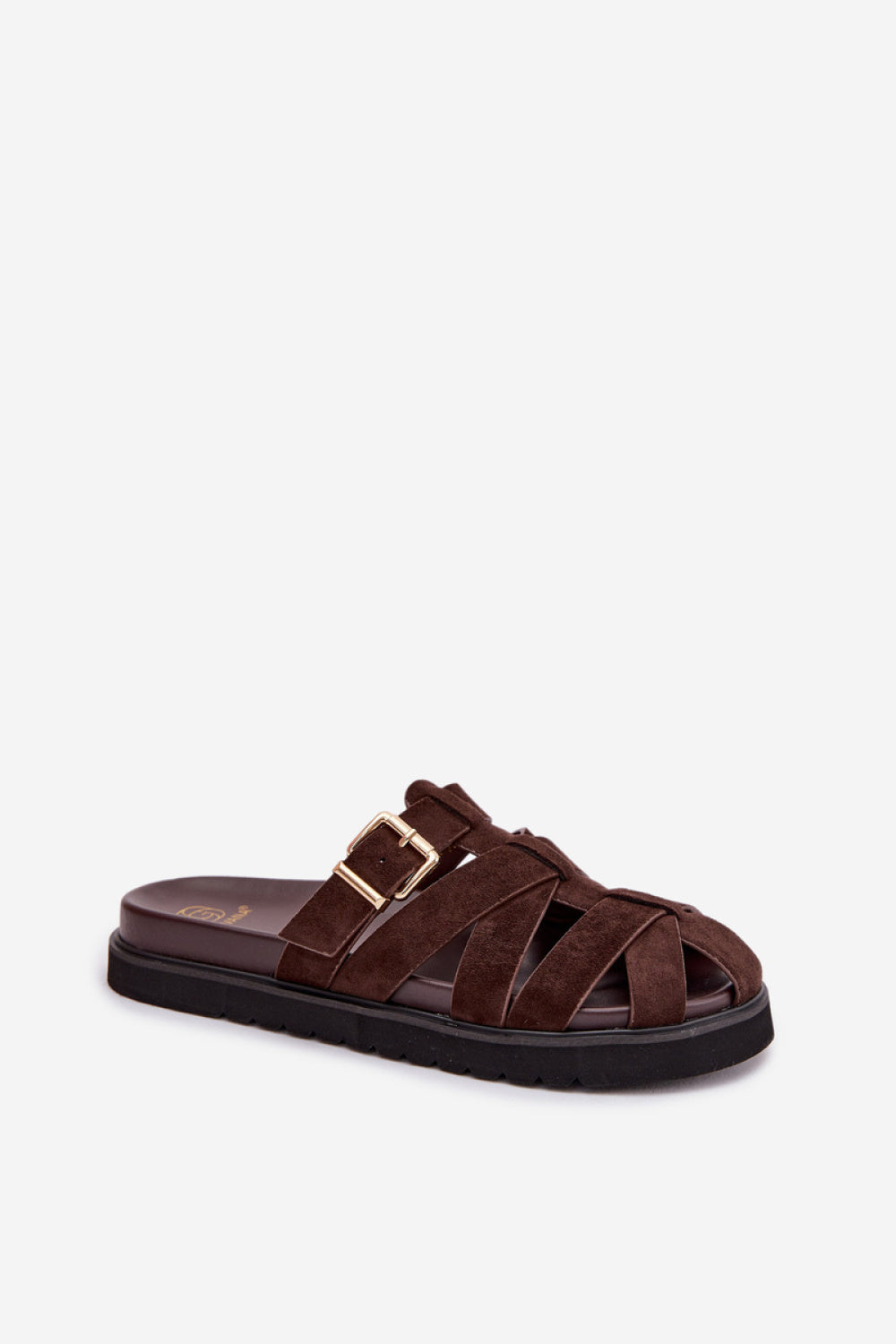 Sandales femme Step in style Clacquettes Clacquettes — brun