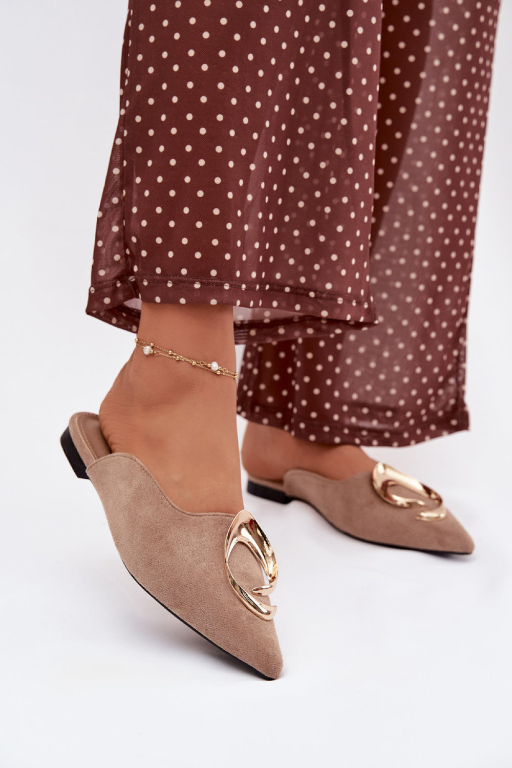 Sandales femme Step in style Clacquettes Clacquettes — beige
