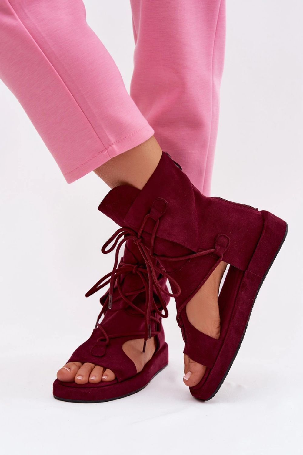Sandales femme Step in style — rouge