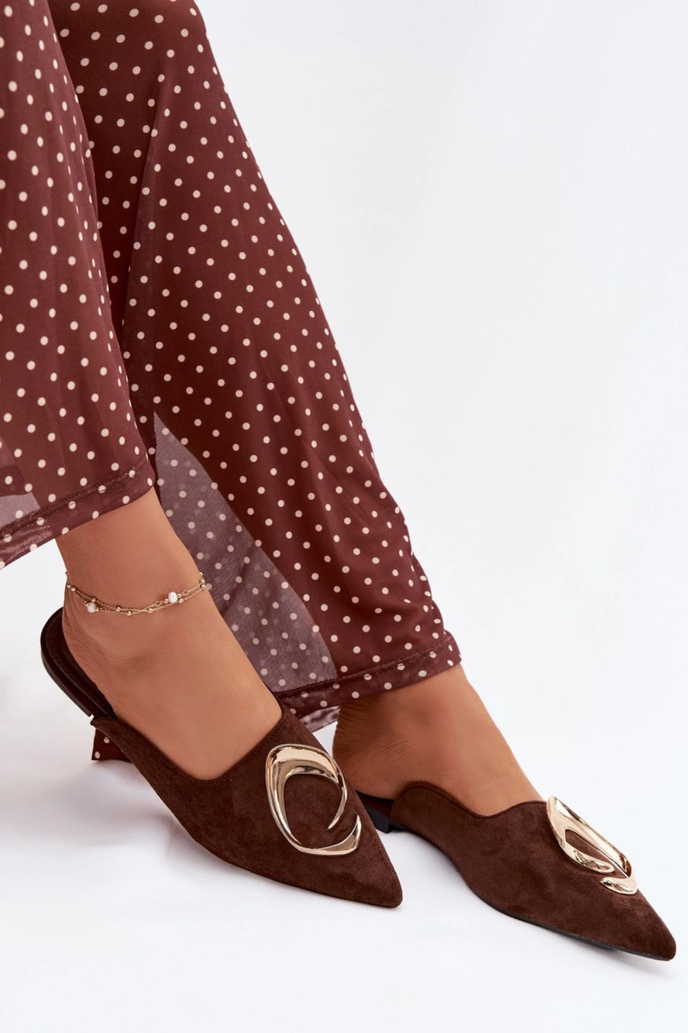 Sandales femme Step in style Clacquettes Clacquettes — brun