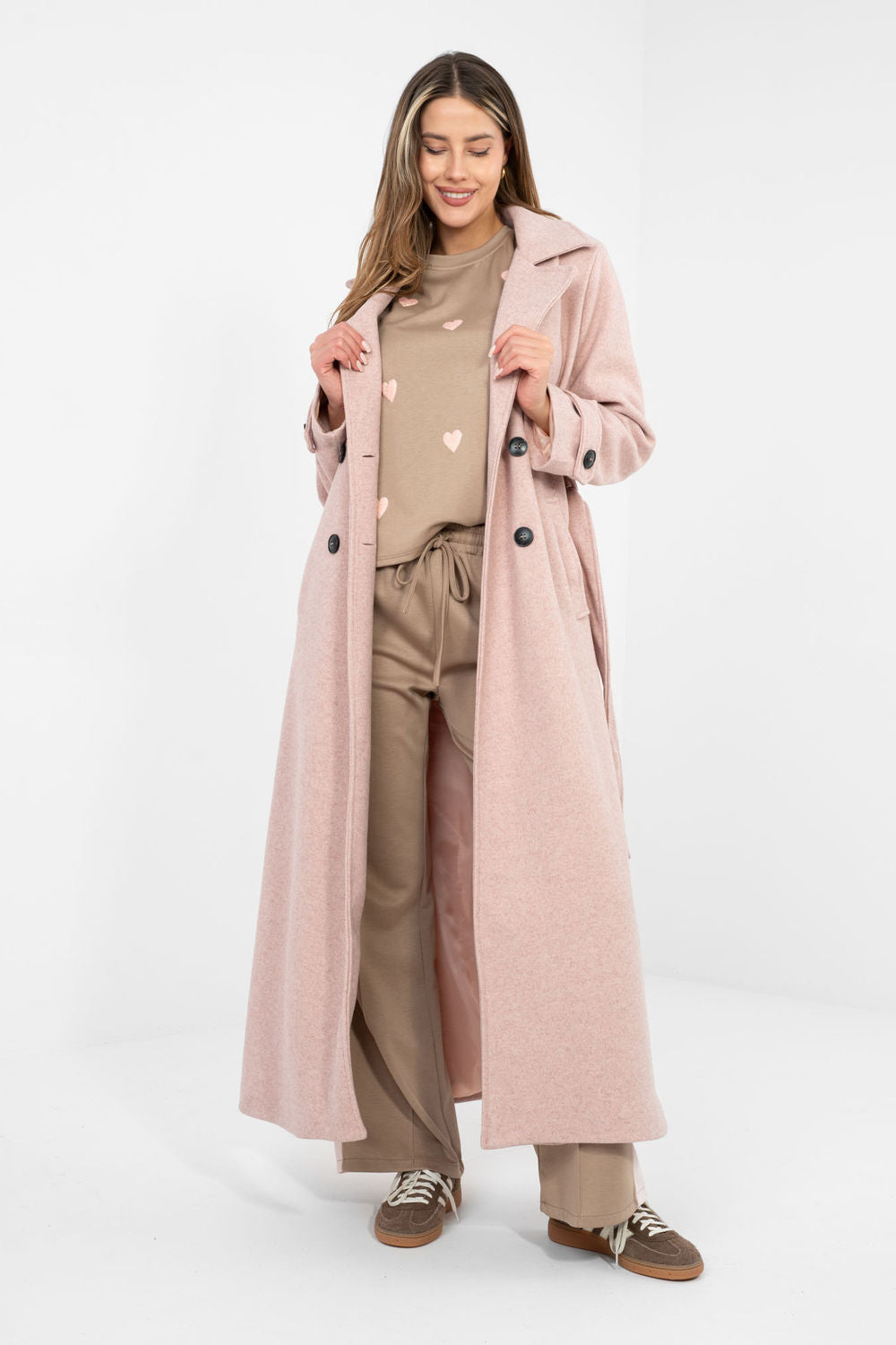 Manteau femme Factory Price — rosé