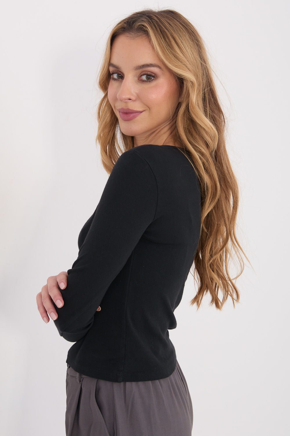 Blouse femme Factory Price Chemisier Chemisier — noir