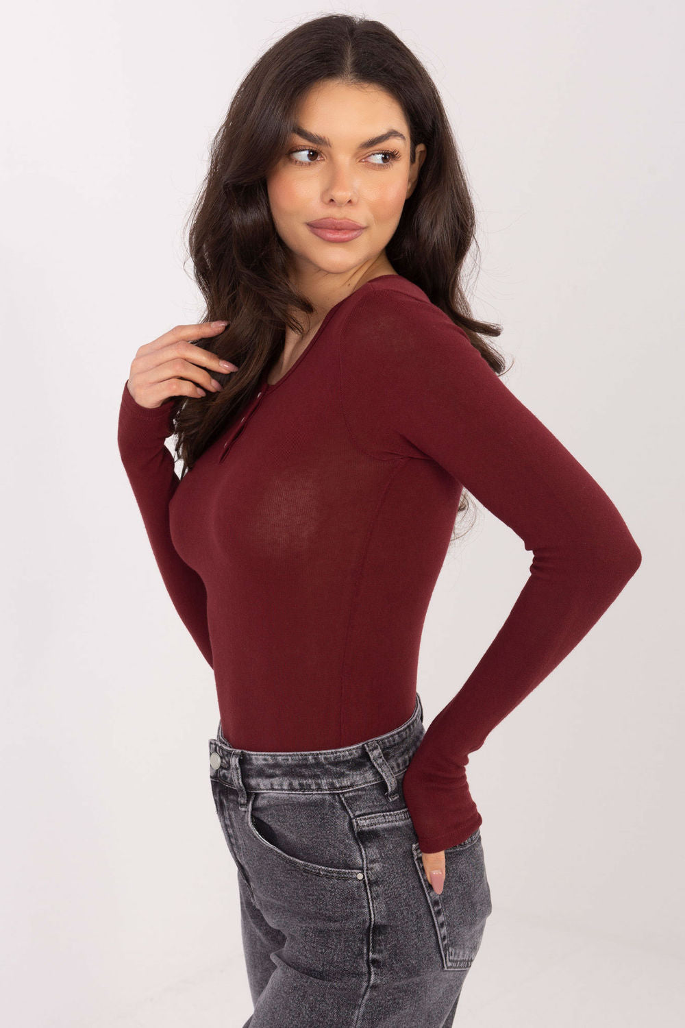 Blouse femme Factory Price Chemisier Chemisier — rouge