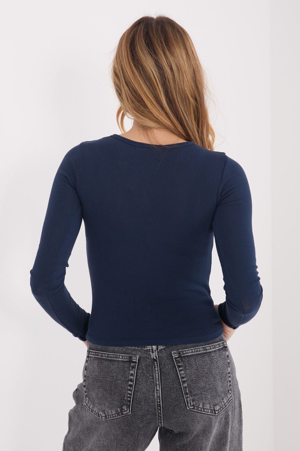 Blouse femme Factory Price Chemisier Chemisier — bleu marine