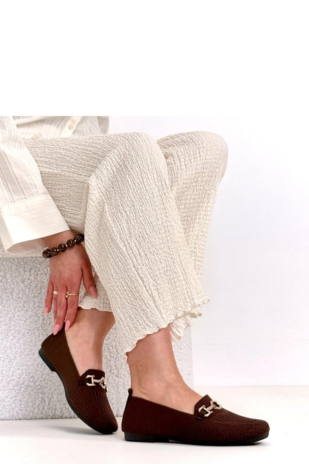 Moccasins femme Solea — brun