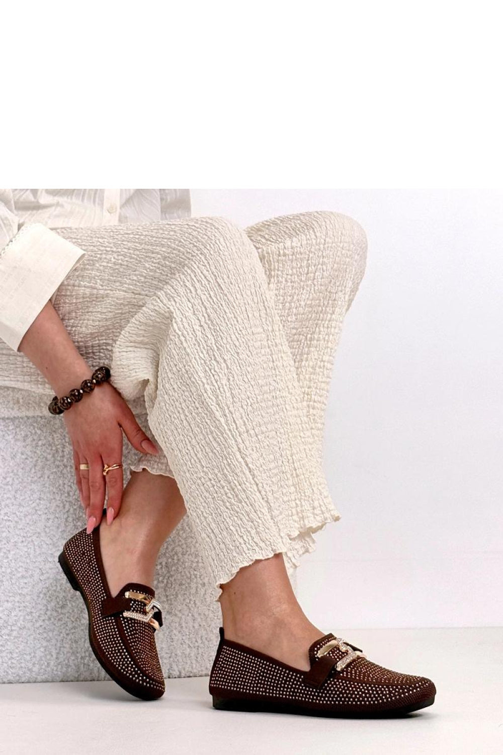 Moccasins femme Solea — brun