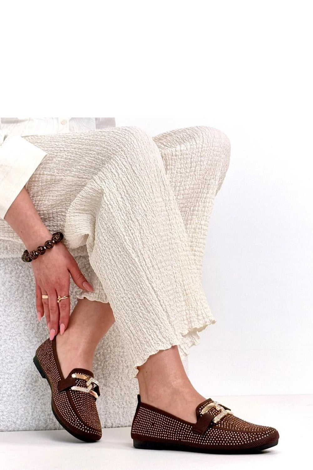 Moccasins femme Solea — brun