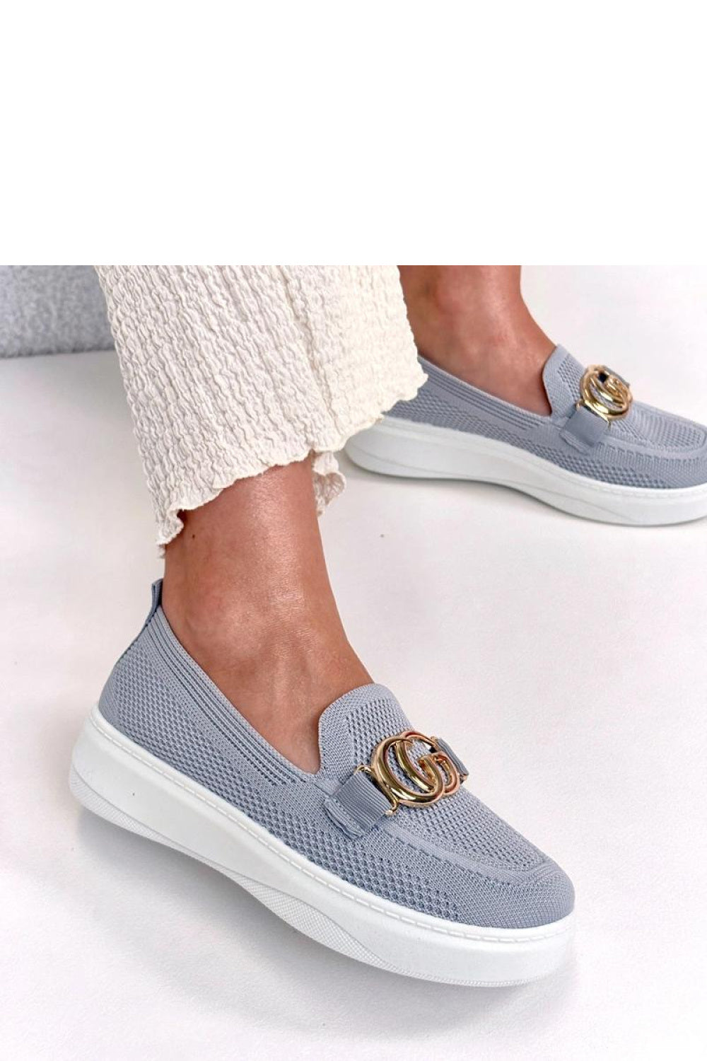 Baskets femme Solea — gris