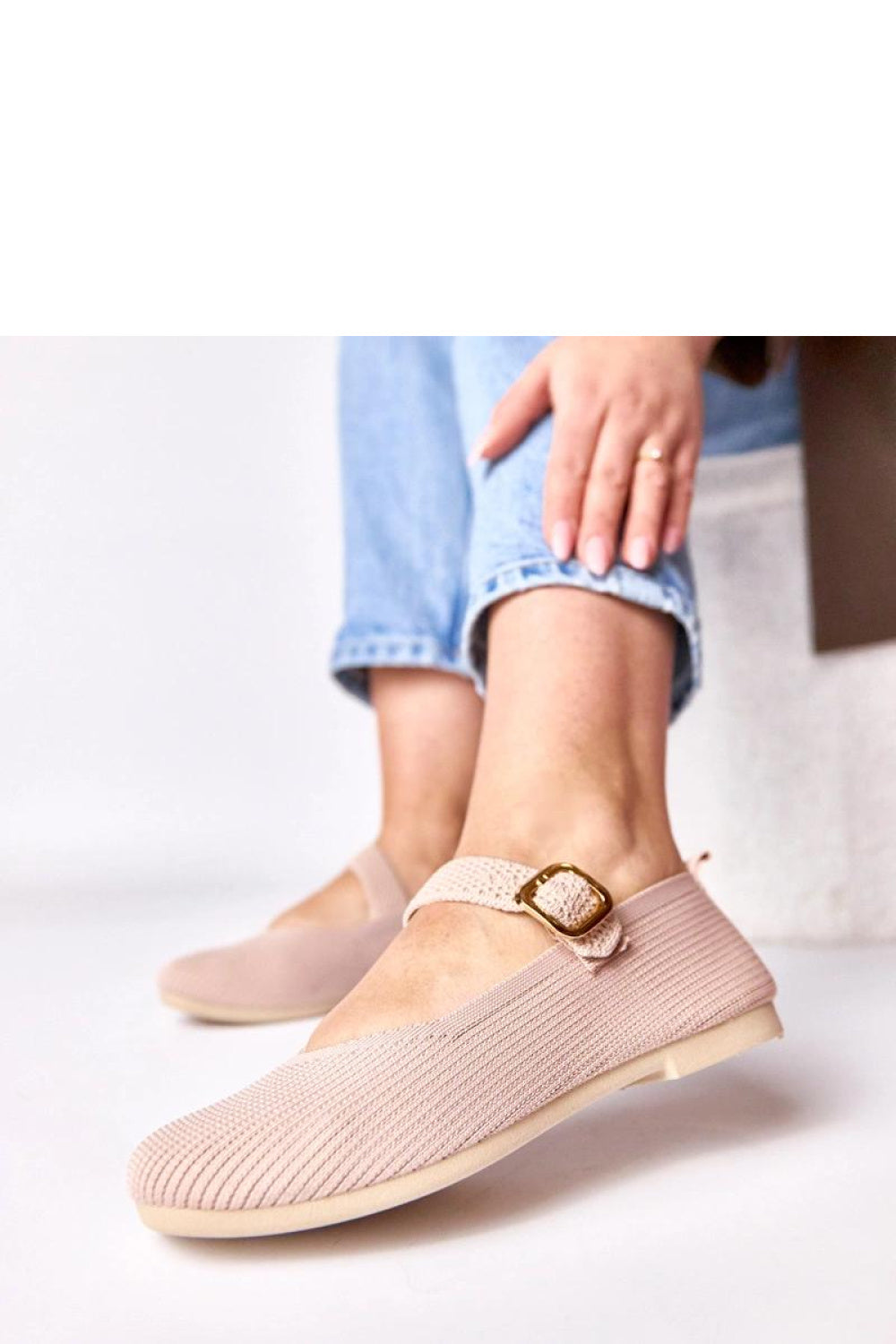 Ballerine femme Solea — rosé