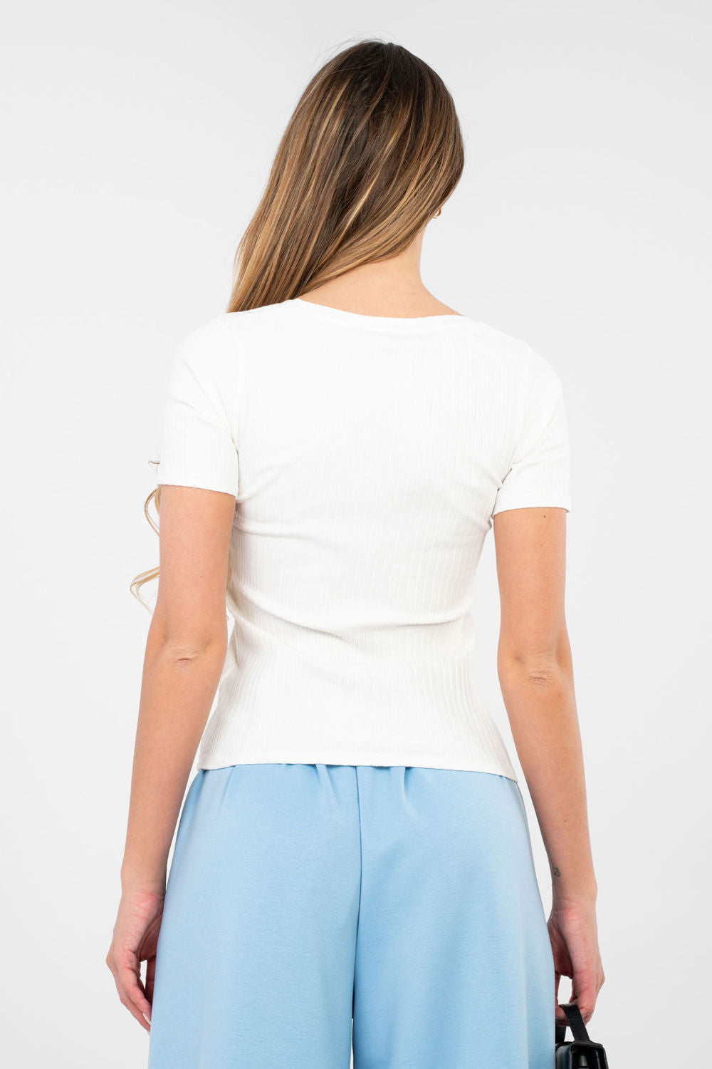 Blouse femme Rue Paris Chemisier Chemisier — blanc