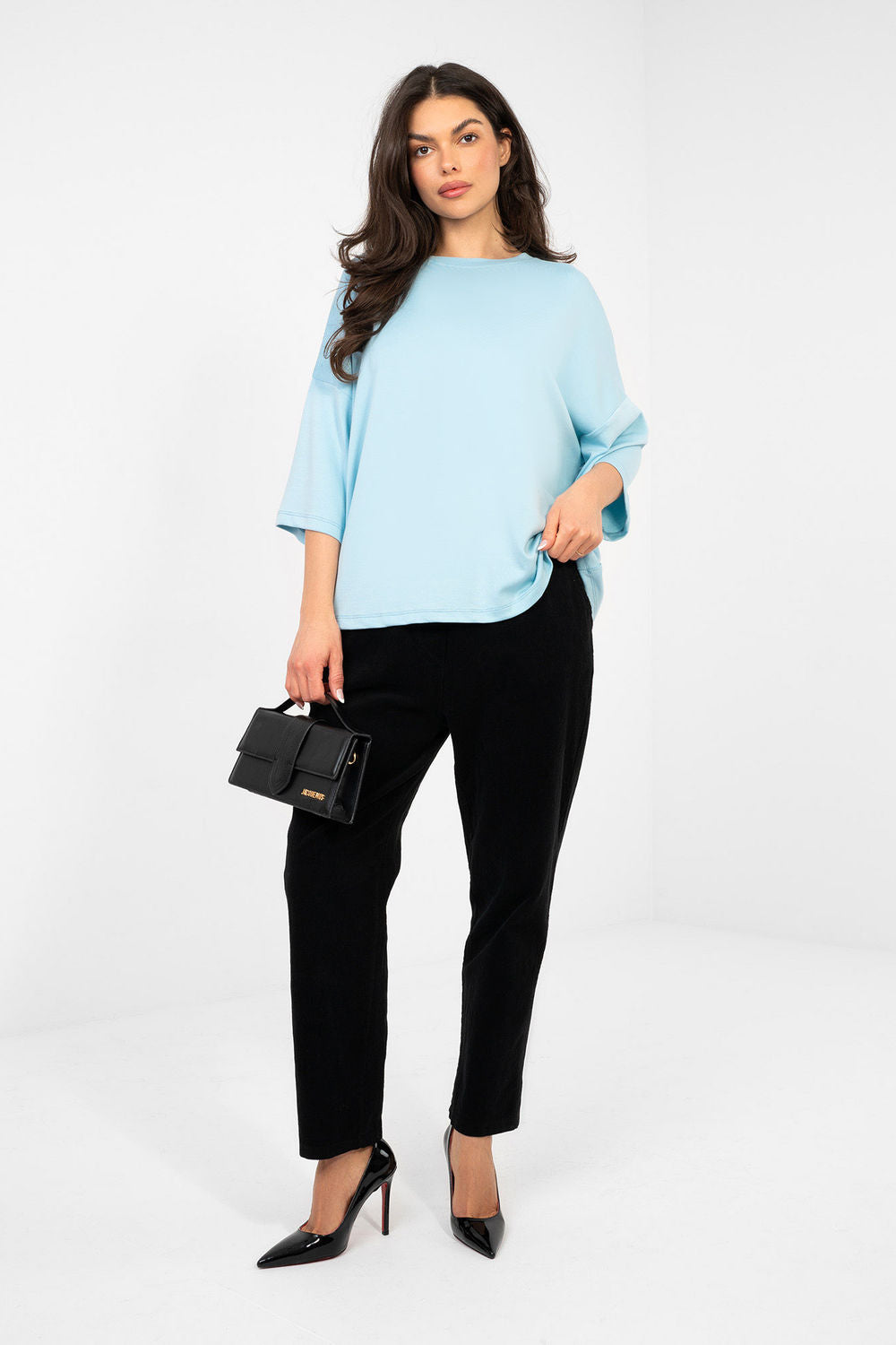 Blouse femme Rue Paris Chemisier Chemisier — bleu