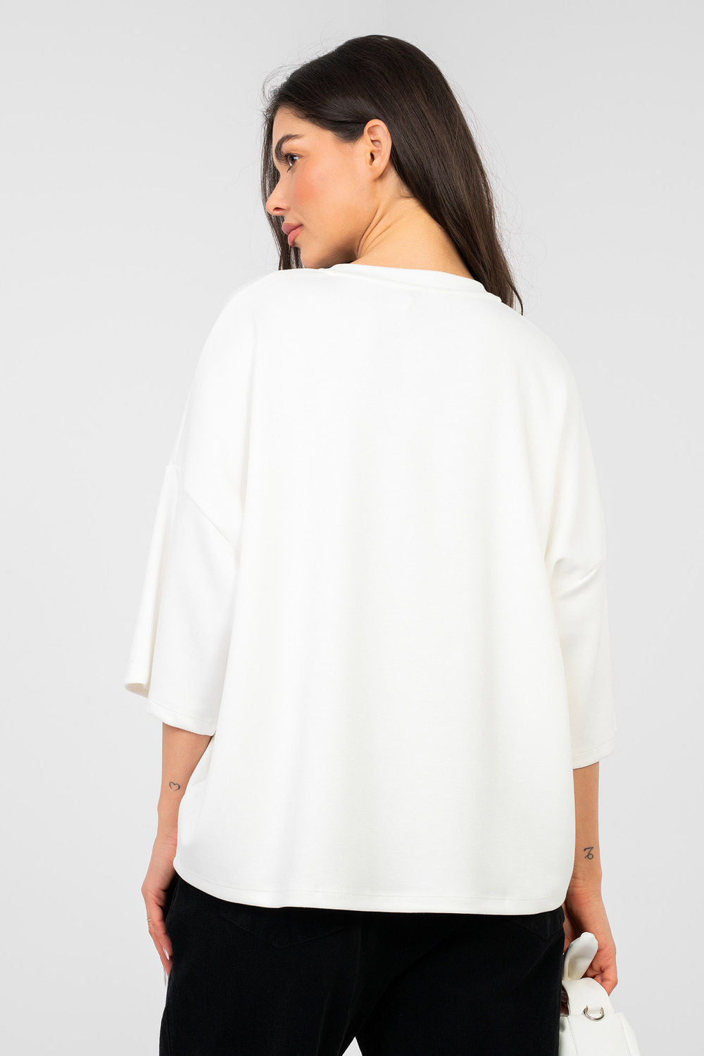 Blouse femme Rue Paris Chemisier Chemisier — blanc