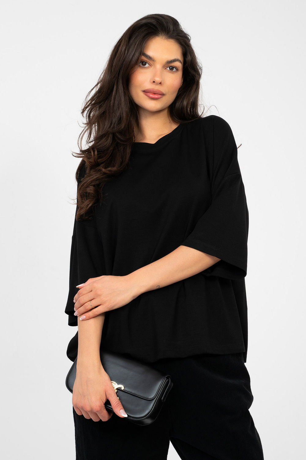 Blouse femme Rue Paris Chemisier Chemisier — noir