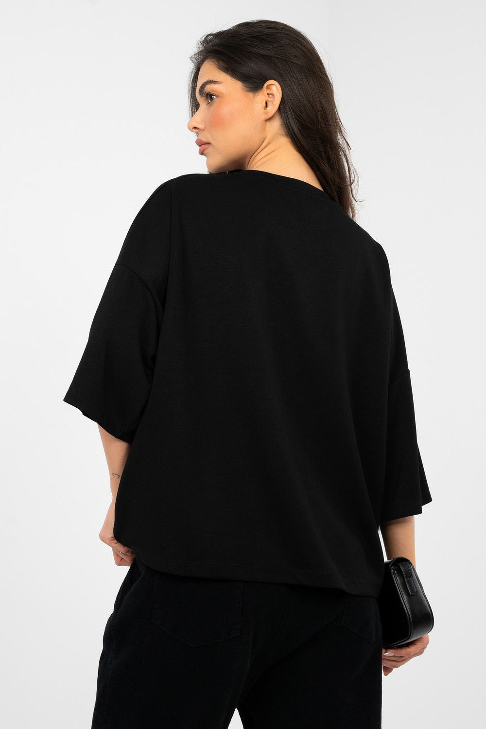 Blouse femme Rue Paris Chemisier Chemisier — noir