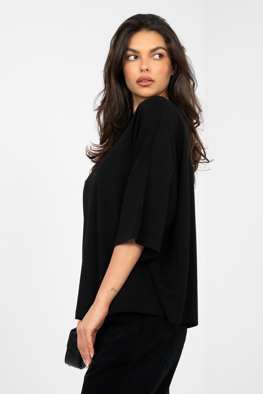 Blouse femme Rue Paris Chemisier Chemisier — noir