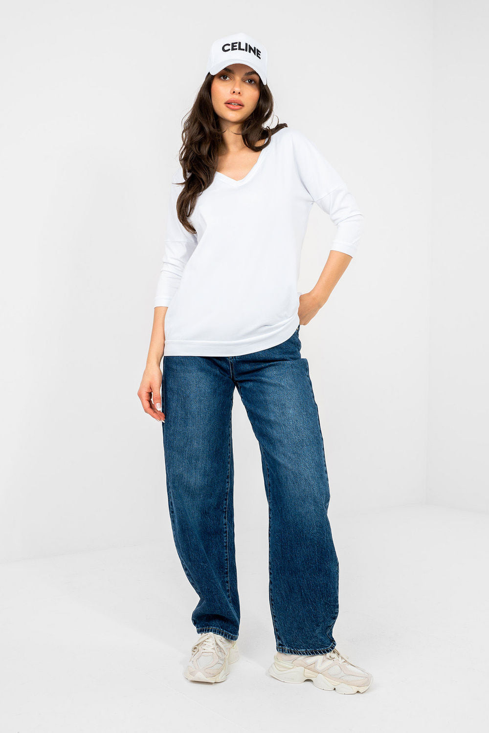 Blouse femme Rue Paris Chemisier Chemisier — blanc