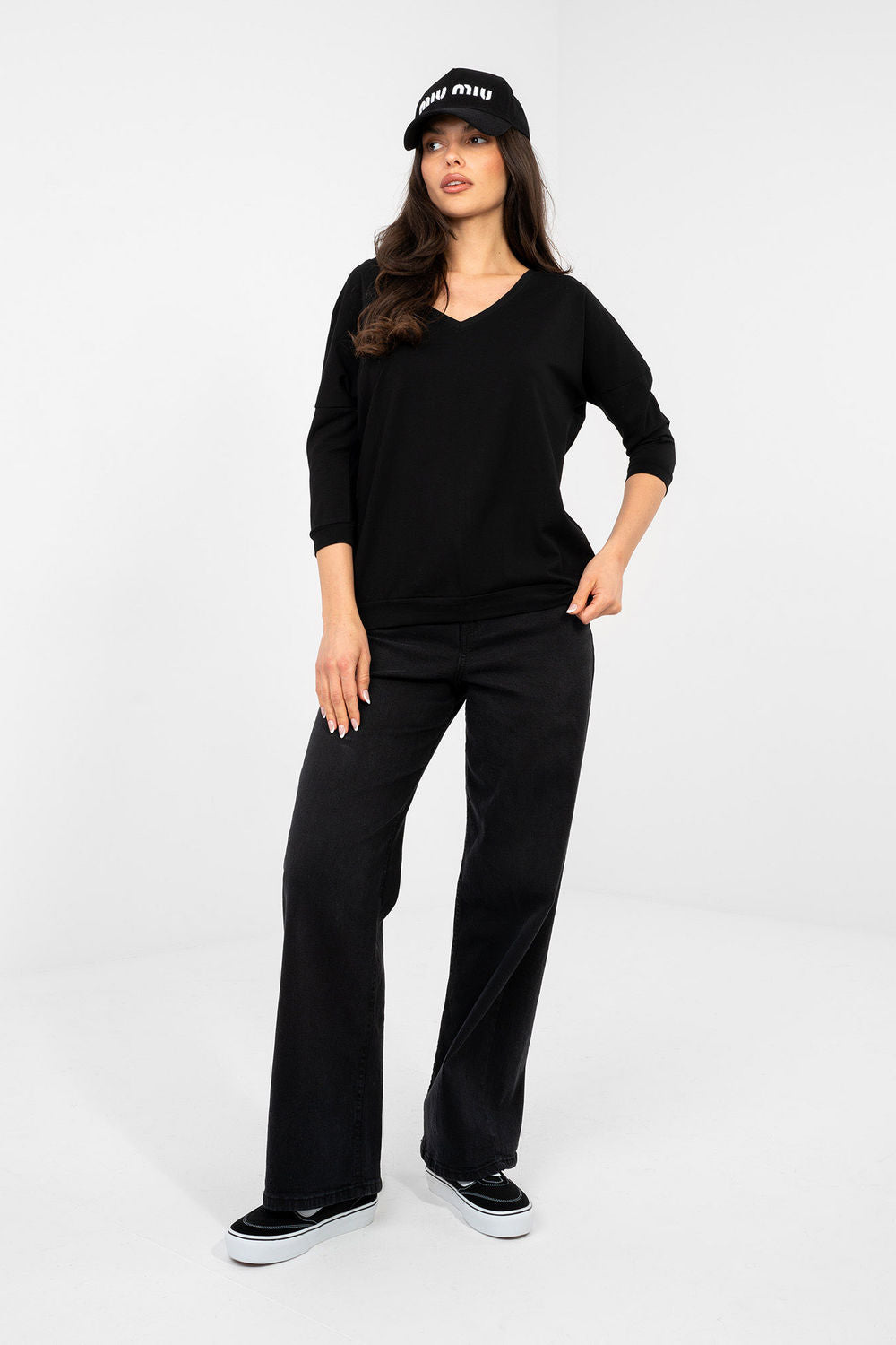 Blouse femme Rue Paris Chemisier Chemisier — noir