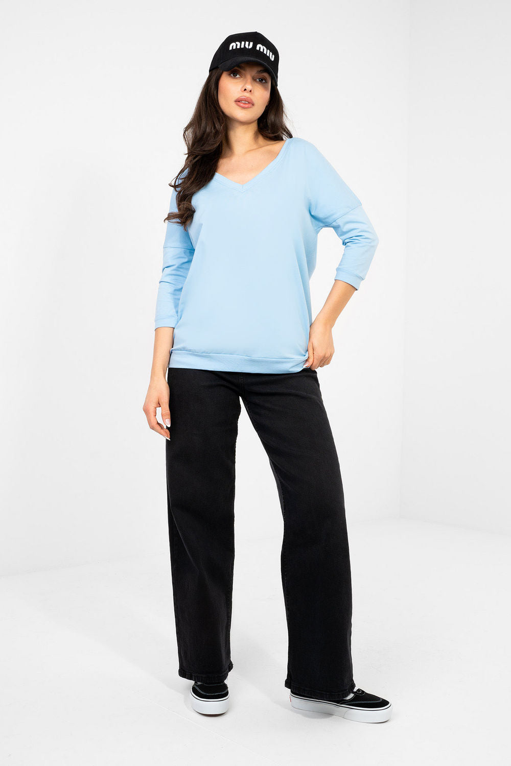 Blouse femme Rue Paris Chemisier Chemisier — bleu