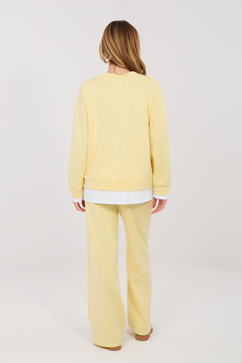 Ensemble lingerie femme Rue Paris L Ensemble L — jaune
