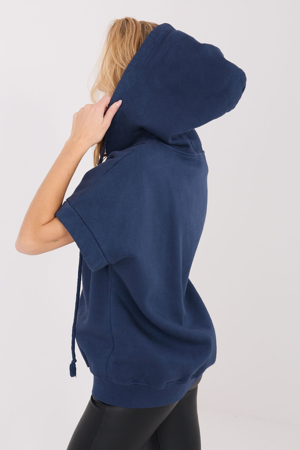 T-shirt femme Factory Price Sweatshirt Sweatshirt — bleu marine