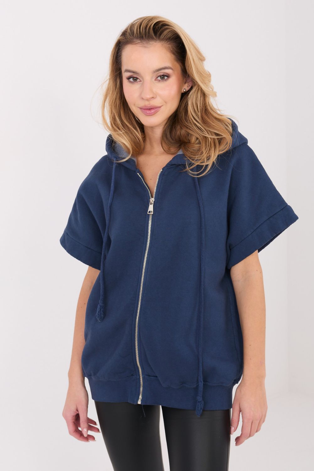 T-shirt femme Factory Price Sweatshirt Sweatshirt — bleu marine