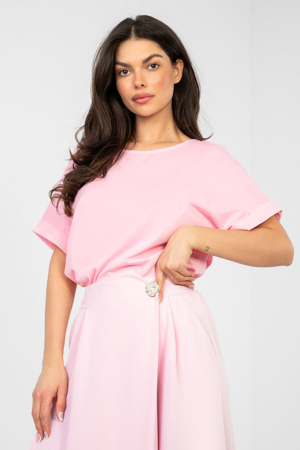 Blouse femme Rue Paris Chemisier Chemisier — rosé