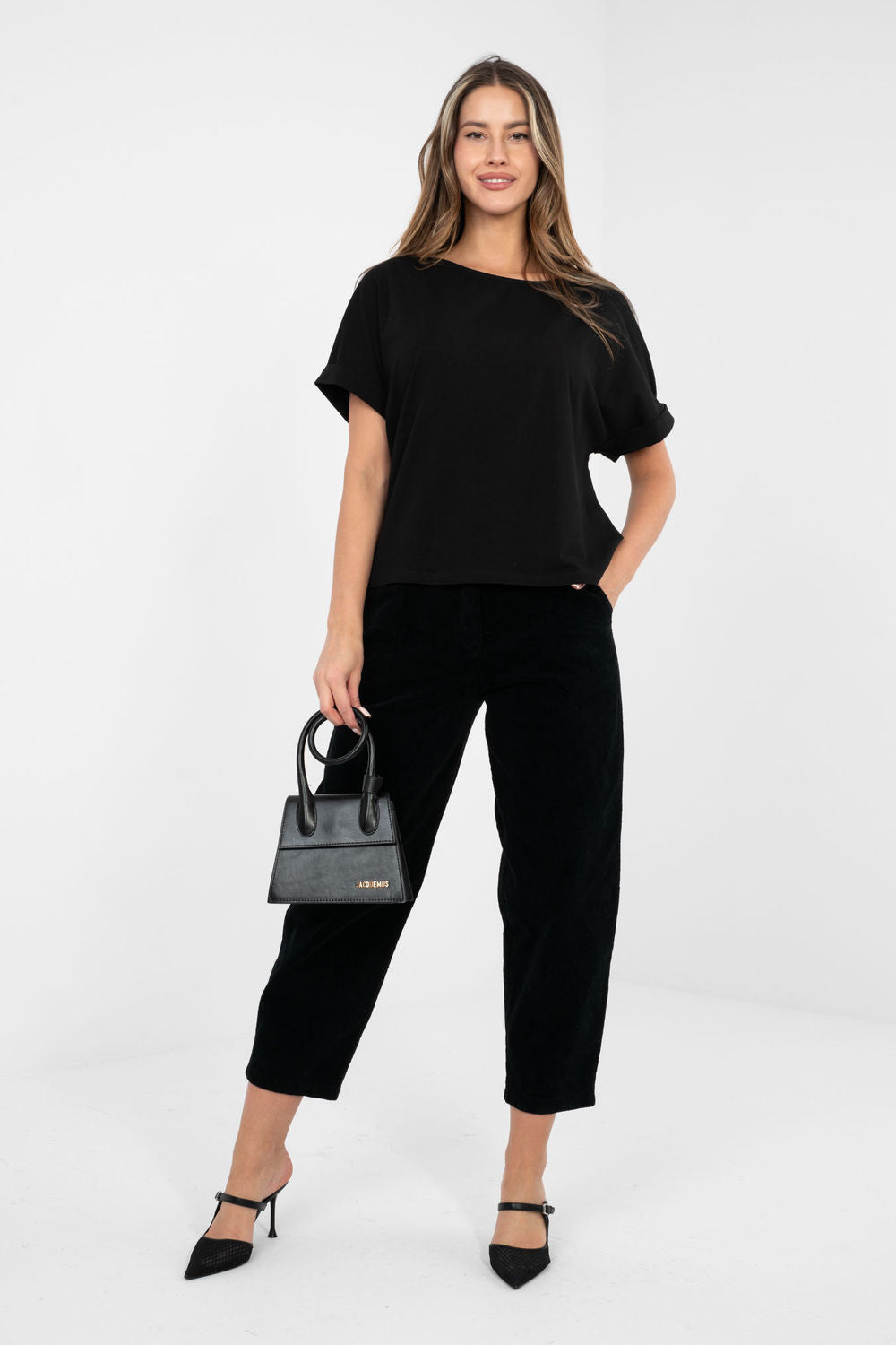 Blouse femme Rue Paris Chemisier Chemisier — noir