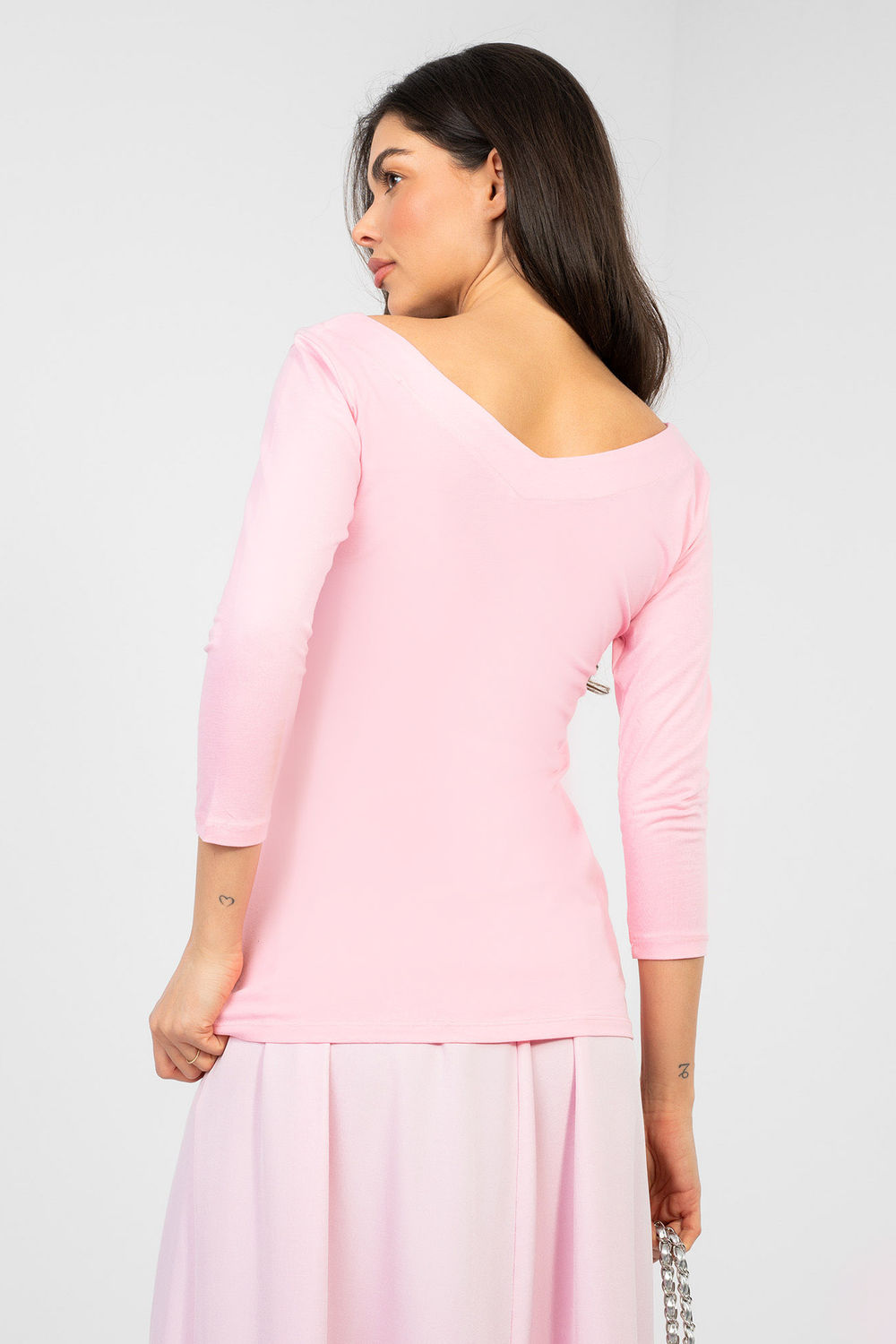 Blouse femme Rue Paris Chemisier Chemisier — rosé