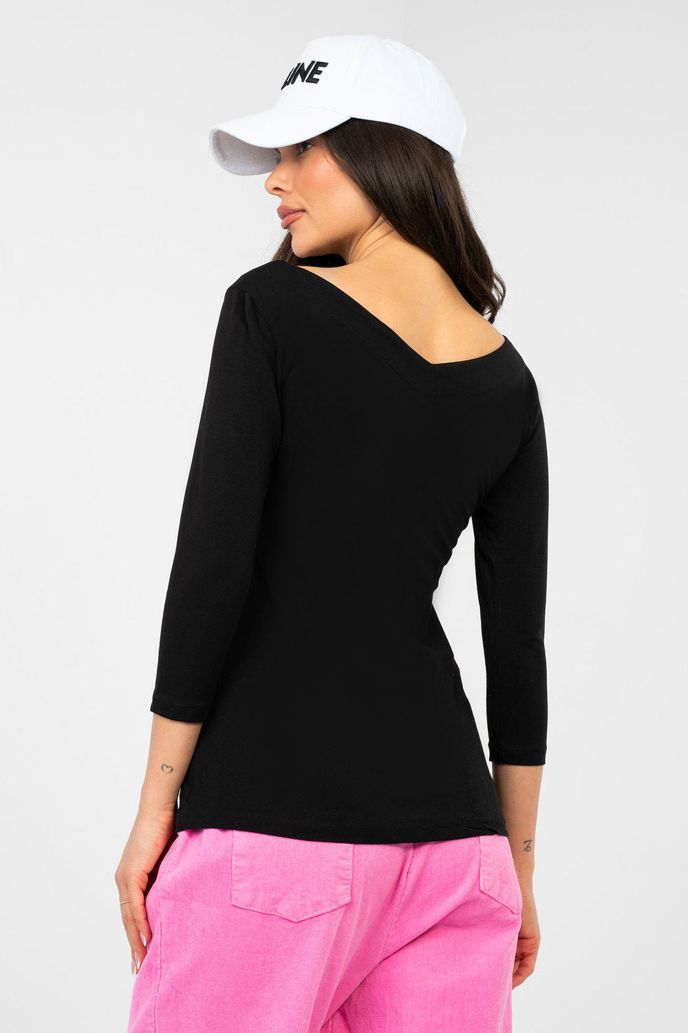 Blouse femme Rue Paris Chemisier Chemisier — noir