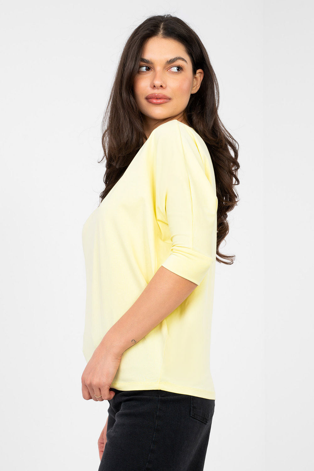 Blouse femme Rue Paris Chemisier Chemisier — jaune