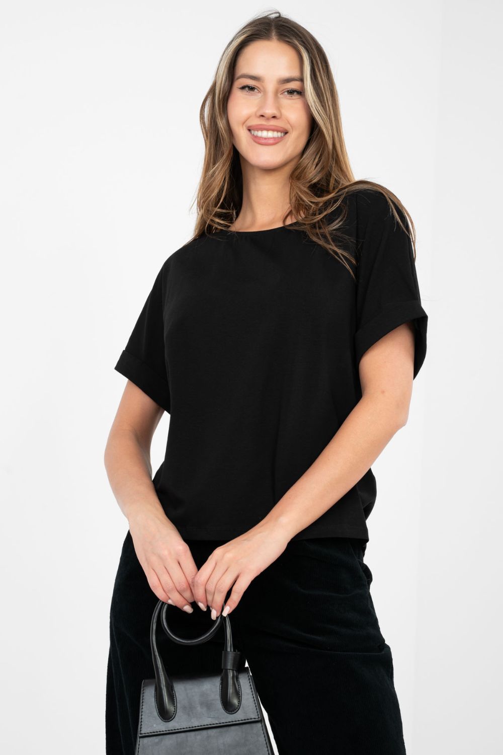 Blouse femme Rue Paris Chemisier Chemisier — noir