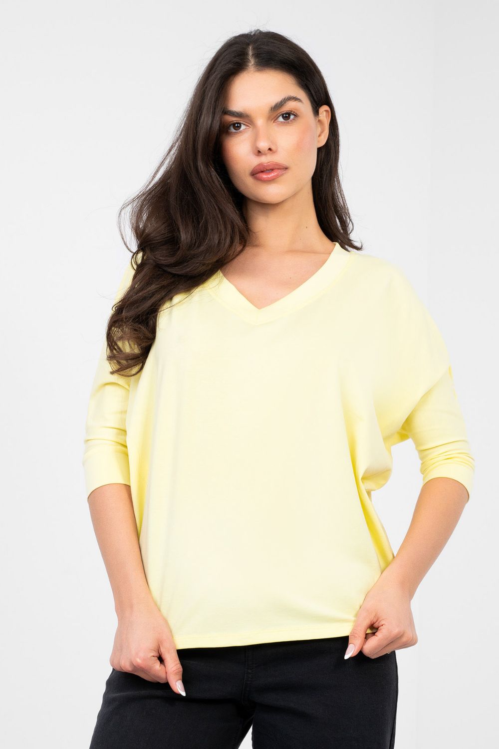 Blouse femme Rue Paris Chemisier Chemisier — jaune