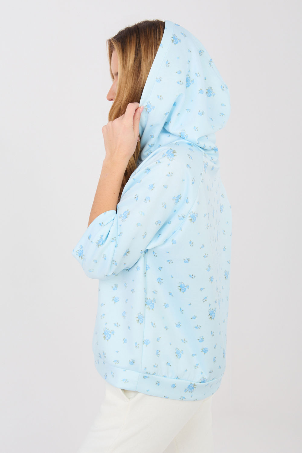 T-shirt femme Italy Moda Sweatshirt Sweatshirt — bleu