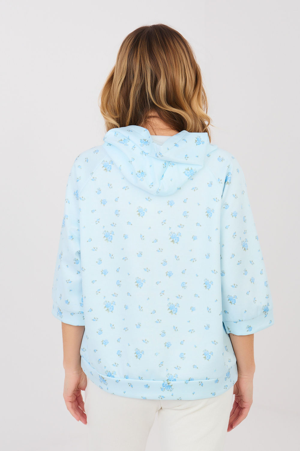 T-shirt femme Italy Moda Sweatshirt Sweatshirt — bleu