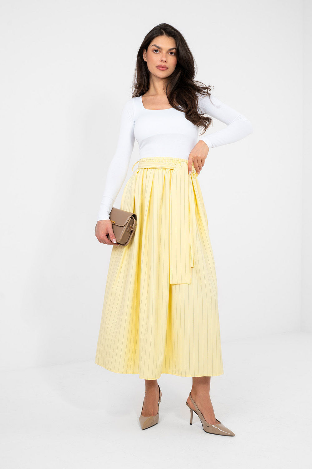 Jupe femme Italy Moda — jaune