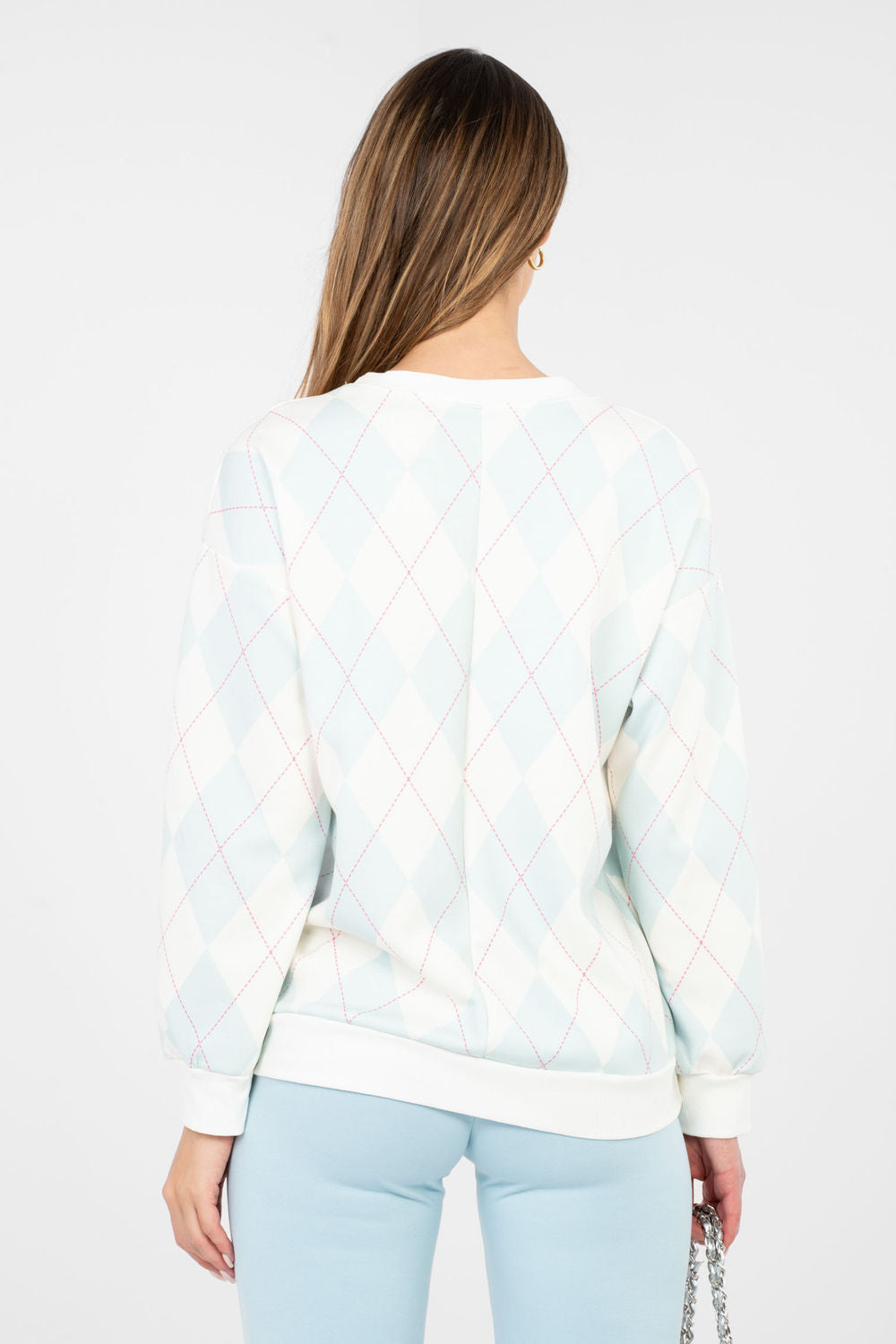 T-shirt femme Italy Moda Sweatshirt Sweatshirt — vert