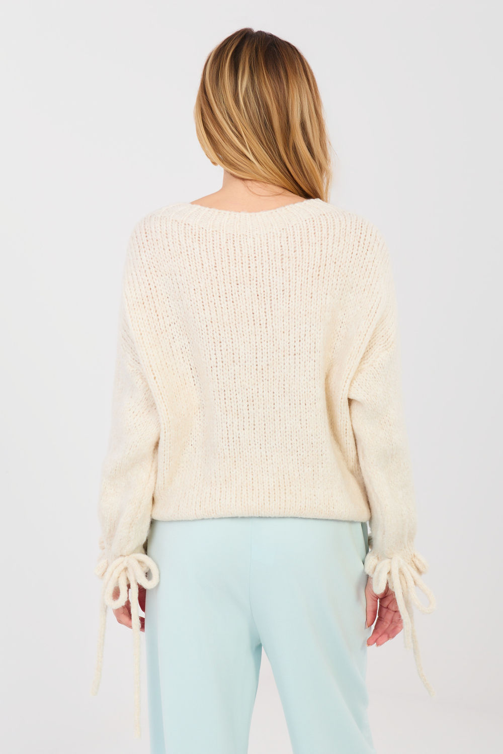 Pull femme Italy Moda Chandail Chandail — beige