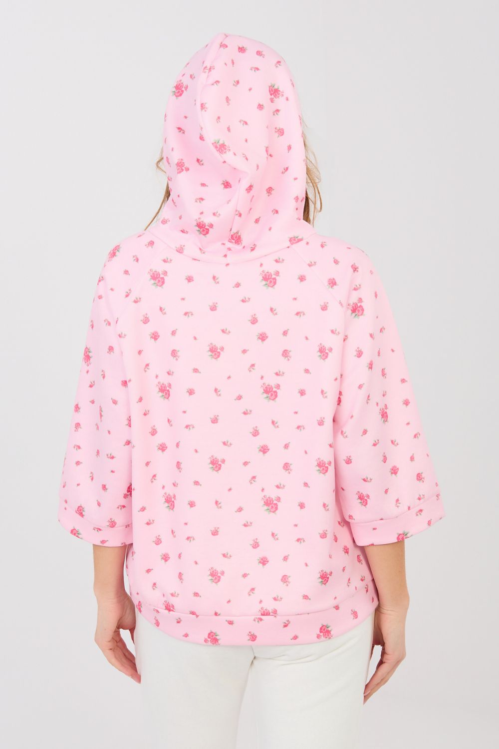 T-shirt femme Italy Moda Sweatshirt Sweatshirt — rosé