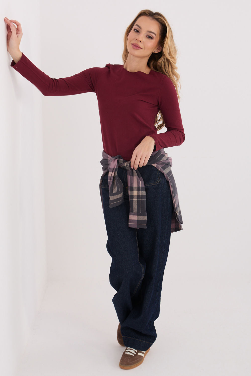 Blouse femme Factory Price Chemisier Chemisier — rouge