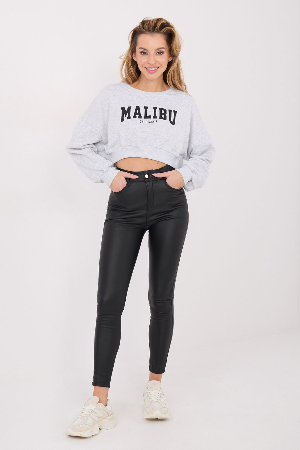 T-shirt femme Factory Price Sweatshirt Sweatshirt — gris