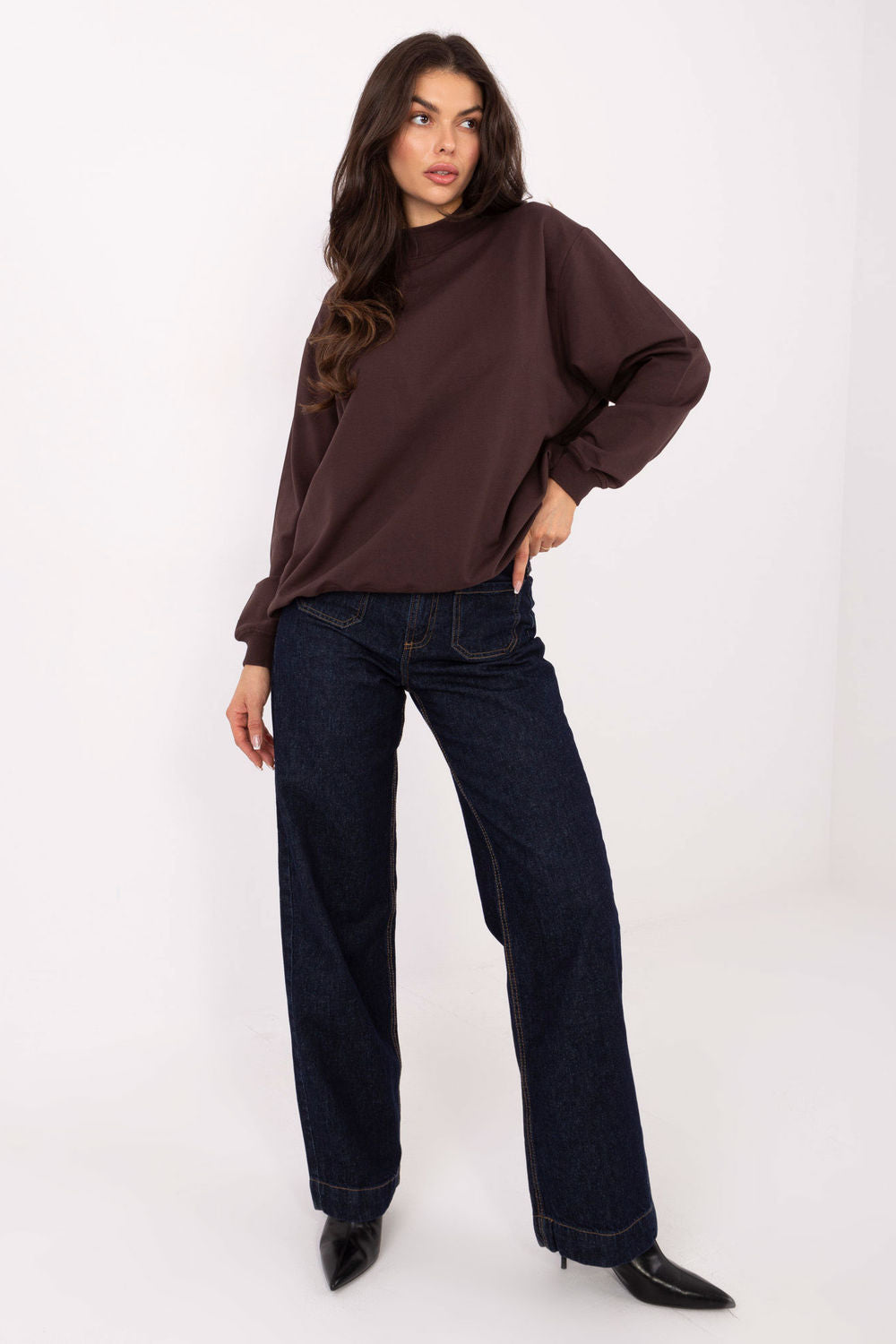 T-shirt femme BFG Sweatshirt Sweatshirt — brun