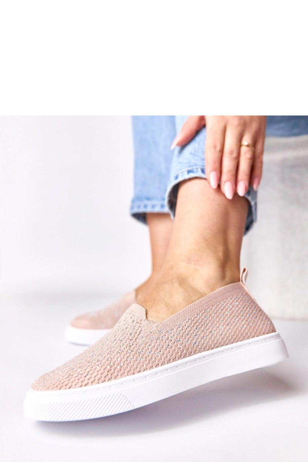 Baskets femme Solea — rosé