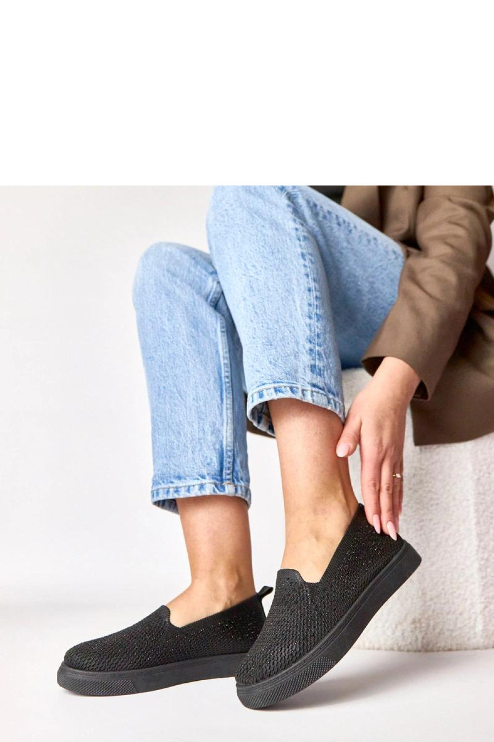Baskets femme Solea — noir